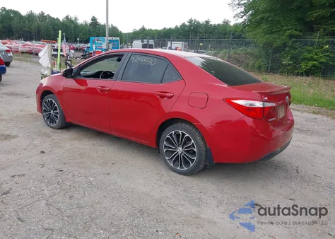 2015 Toyota Corolla L/Le/Le Pls/Prm/S/S Pls из США, поврежденный, VIN 2T1BURHE3FC340498